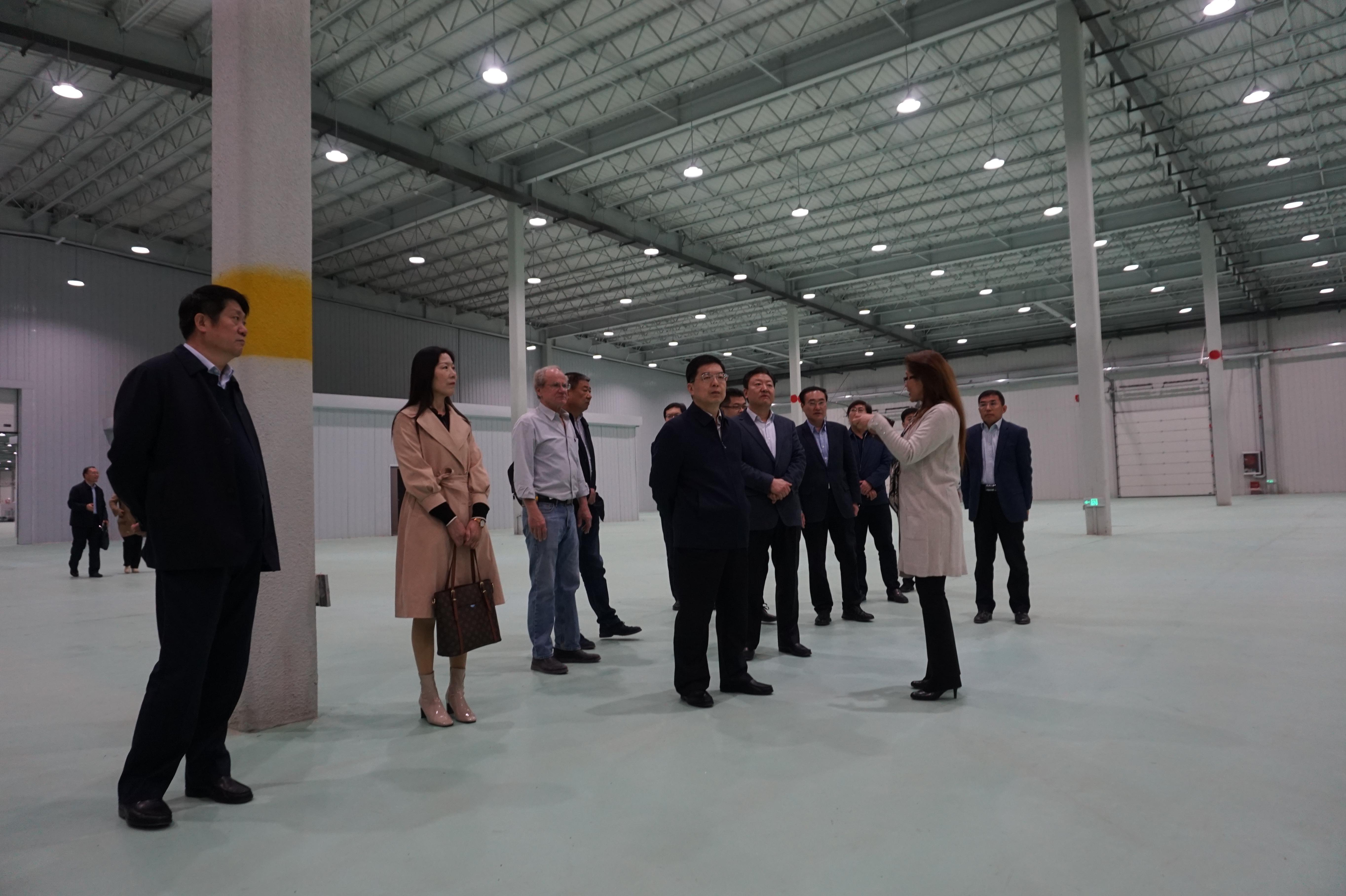 枣庄市市委书记、市人大常委会主任陈平带队至格林堡考察调研