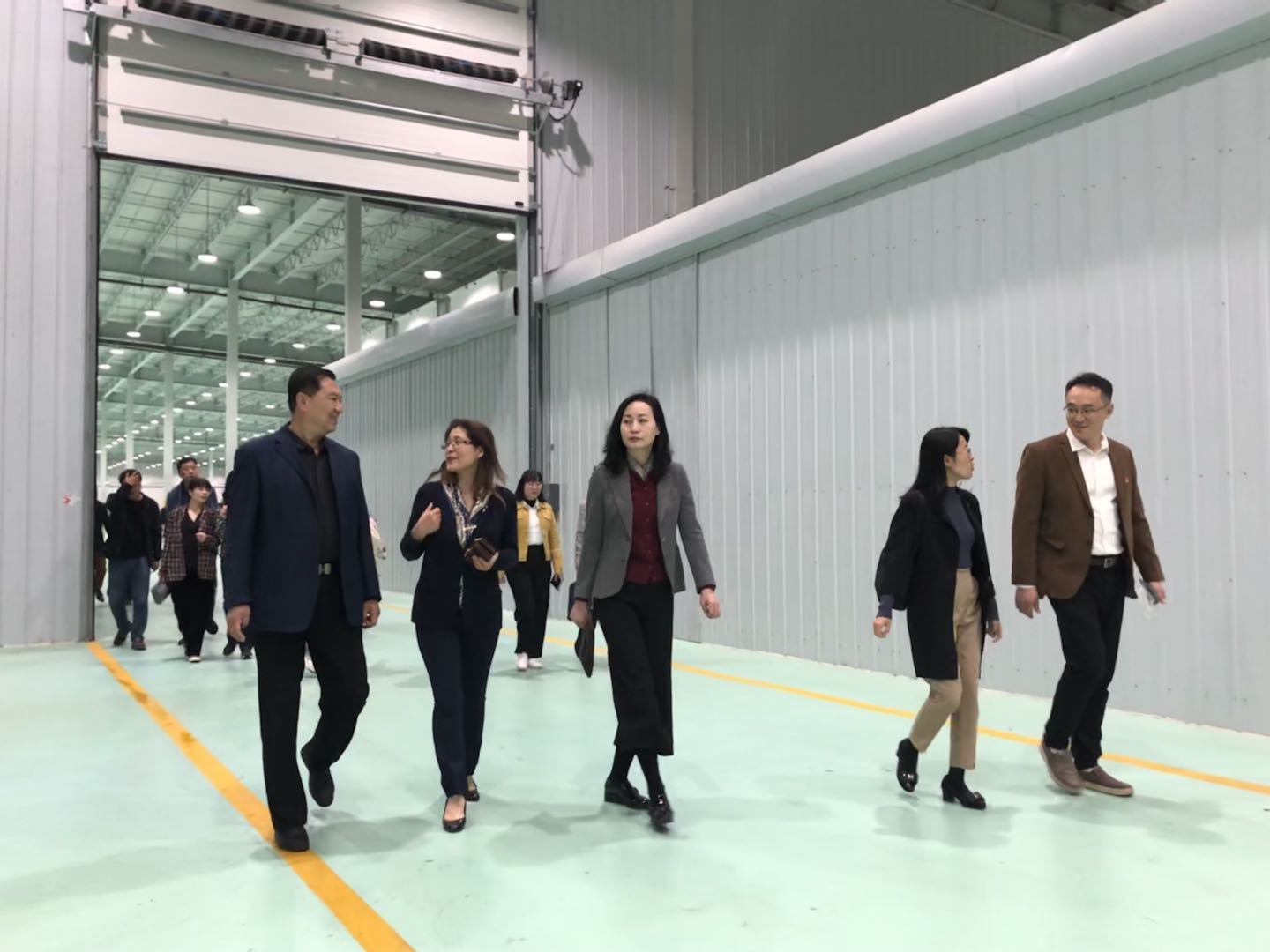 诚心为企助发展|山东省委外办及市外办领导莅临格林堡考察调研